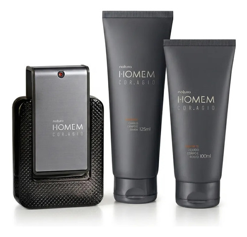 Presente Natura Homem Coragio Completo Deo Parfum Balm Creme